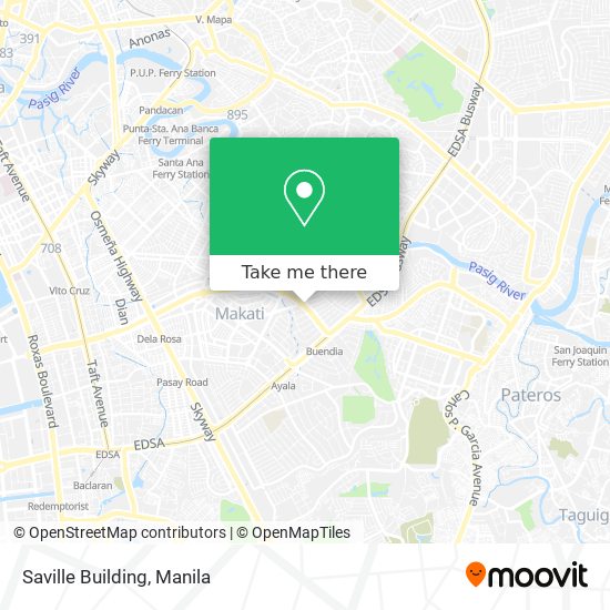 Saville Building map