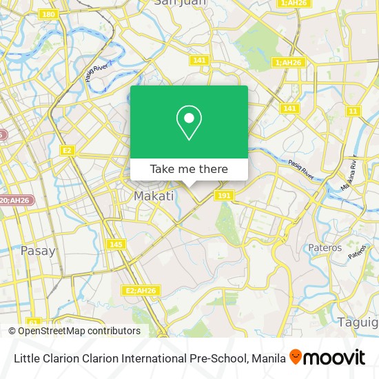 Little Clarion Clarion International Pre-School map