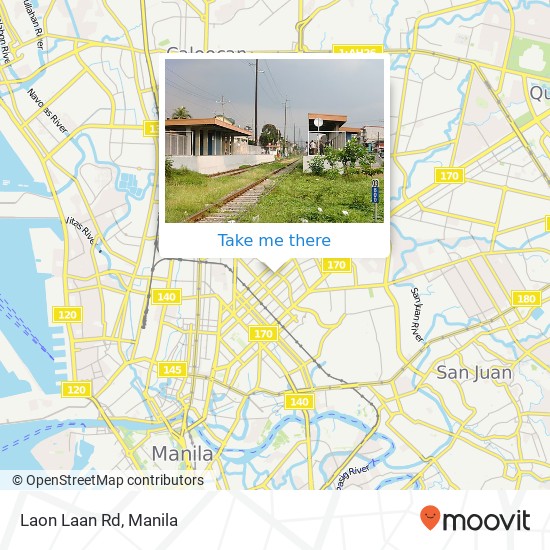 Laon Laan Rd map