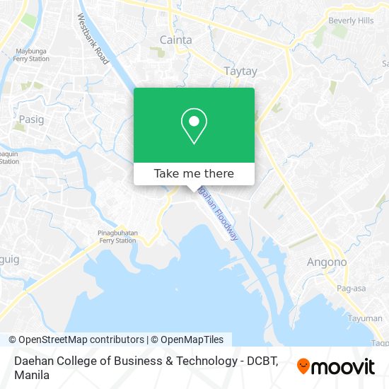 Daehan College of Business & Technology - DCBT map