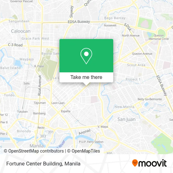 Fortune Center Building map