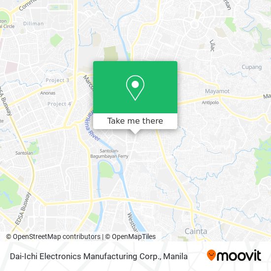 Dai-Ichi Electronics Manufacturing Corp. map