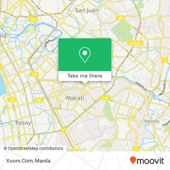 Xoom.Com map