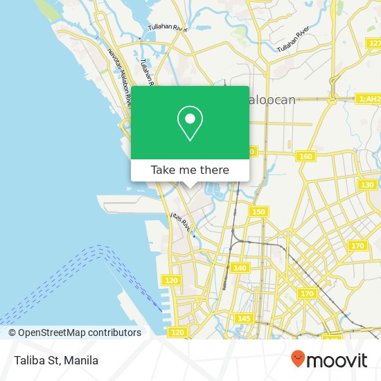 Taliba St map