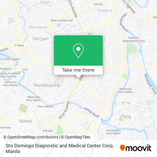 Sto Domingo Diagnostic and Medical Center Corp map