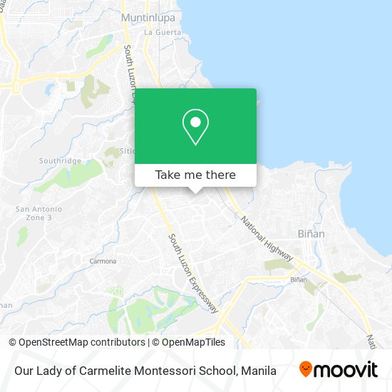 Our Lady of Carmelite Montessori School map