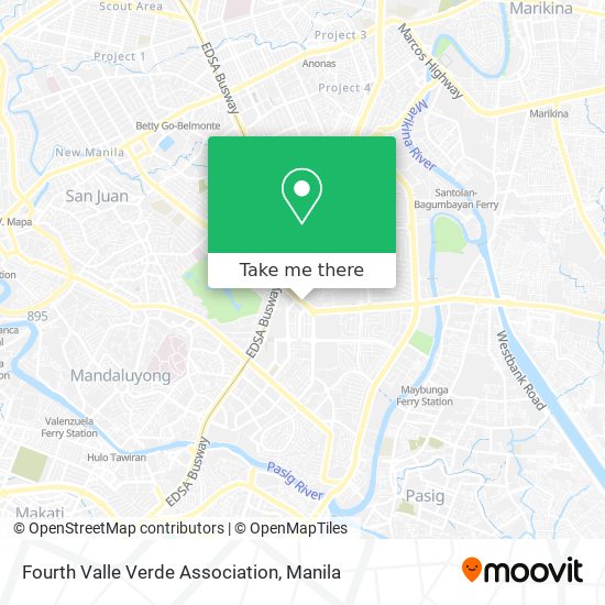 Fourth Valle Verde Association map