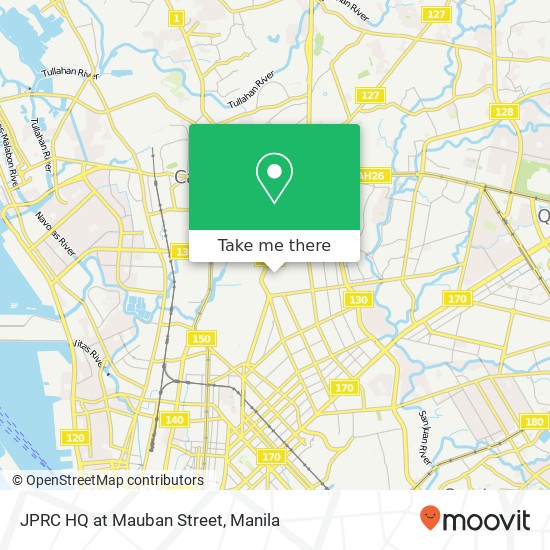 JPRC HQ at Mauban Street map