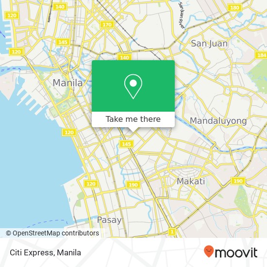 Citi Express map