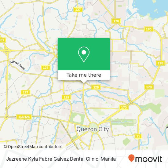 Jazreene Kyla Fabre Galvez Dental Clinic map