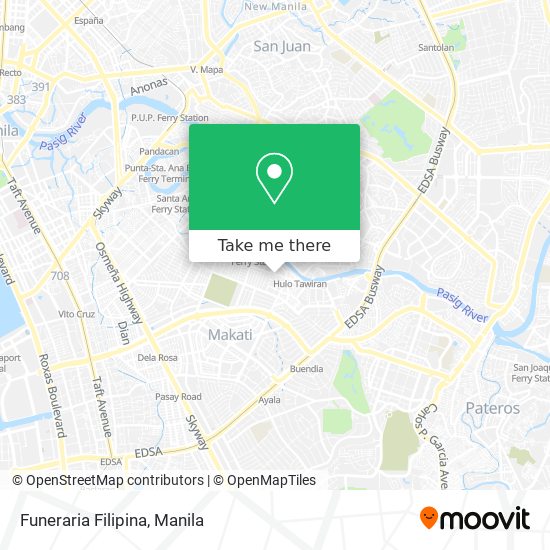 Funeraria Filipina map