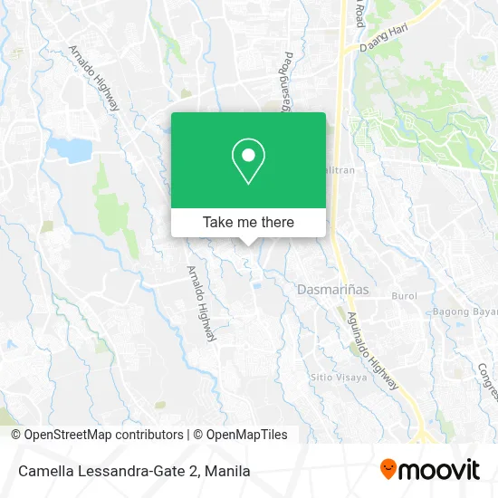 Camella Lessandra-Gate 2 map