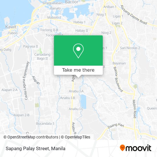 Sapang Palay Street map