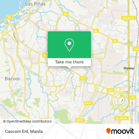 Cascom Ent map