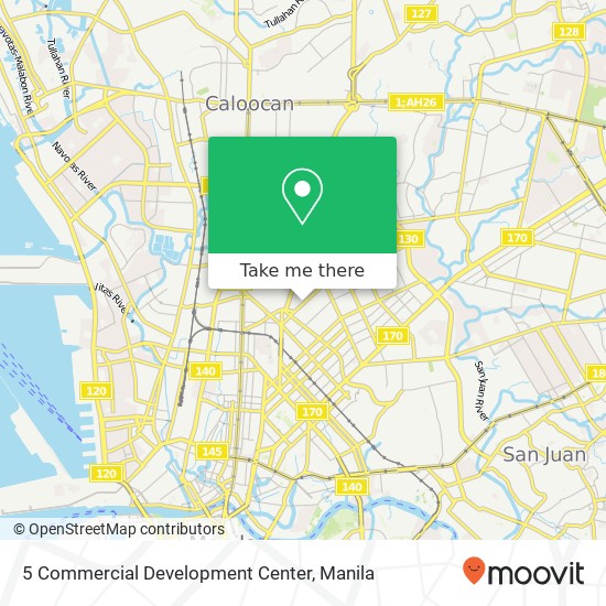 5 Commercial Development Center map