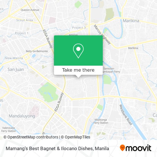 Mamang's Best Bagnet & Ilocano Dishes map
