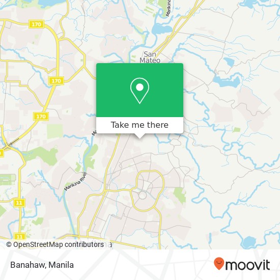 Banahaw map