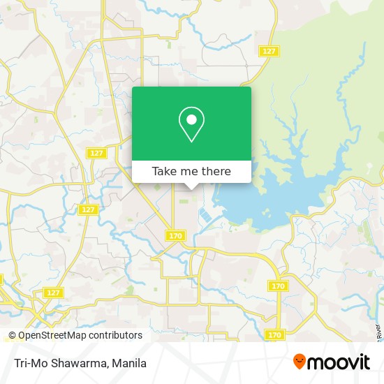 Tri-Mo Shawarma map