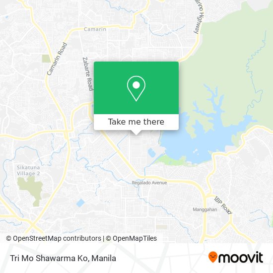 Tri Mo Shawarma Ko map