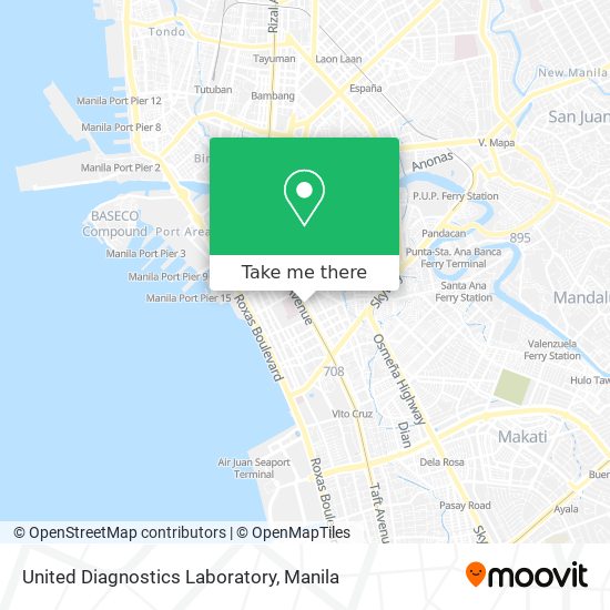 United Diagnostics Laboratory map
