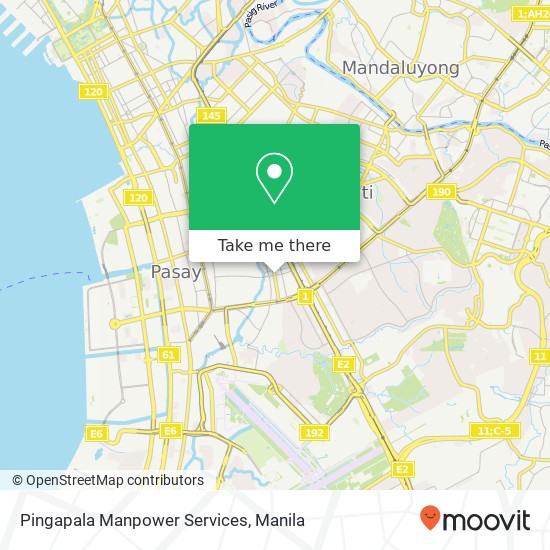 Pingapala Manpower Services map