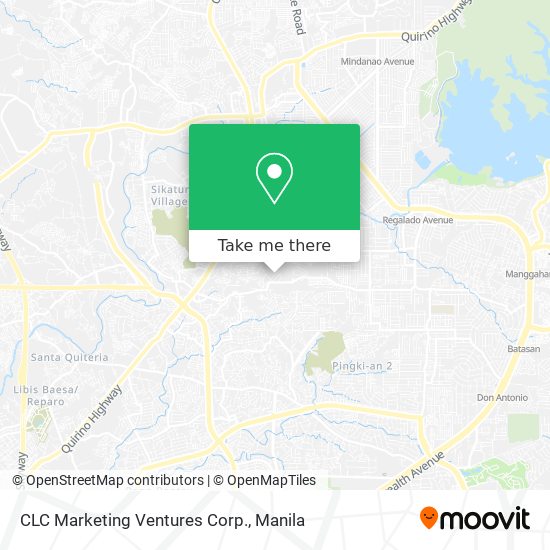 CLC Marketing Ventures Corp. map