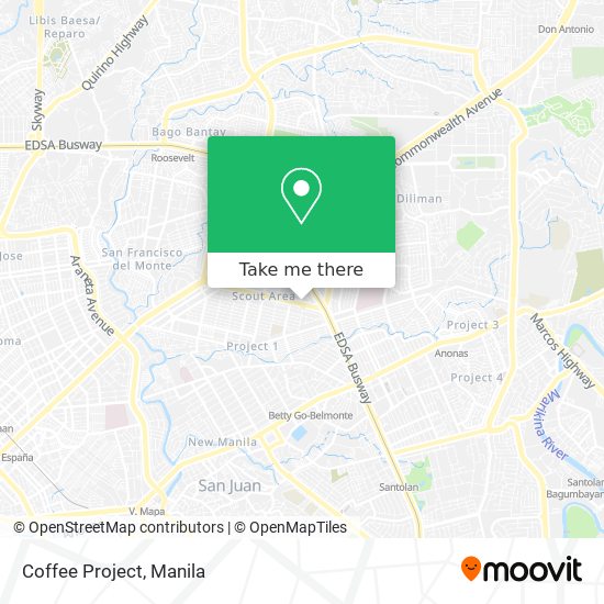 Coffee Project map
