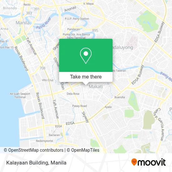 Kalayaan Building map