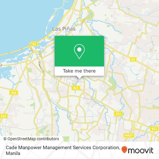 Cade Manpower Management Services Corporation map