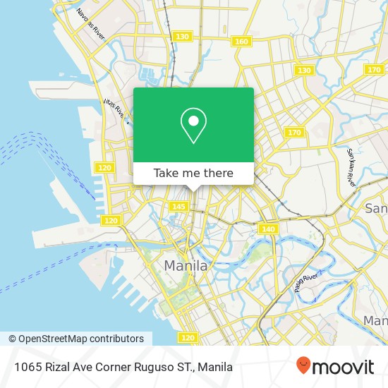 1065 Rizal Ave Corner Ruguso ST. map