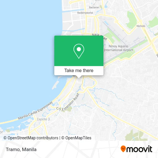 Tramo map