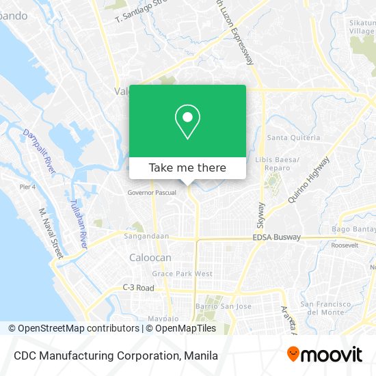 CDC Manufacturing Corporation map