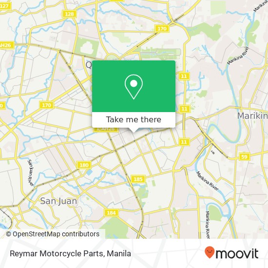 Reymar Motorcycle Parts map