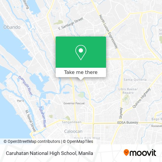 Caruhatan National High School map