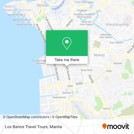 Los Banos Travel Tours map