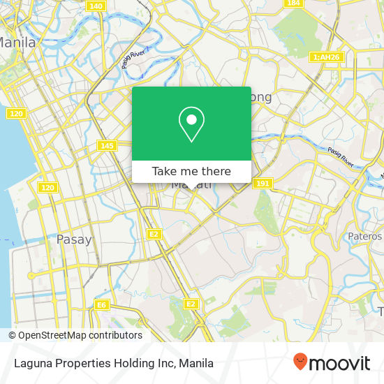 Laguna Properties Holding Inc map