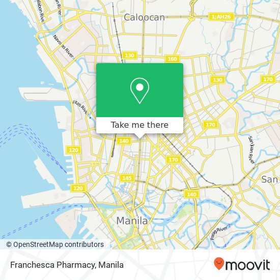 Franchesca Pharmacy map