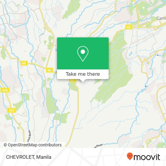 CHEVROLET map