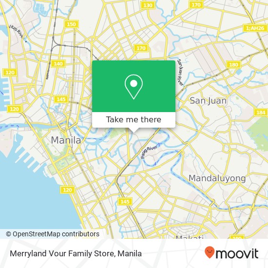 Merryland Vour Family Store map