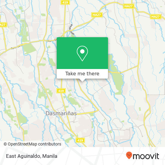East Aguinaldo map