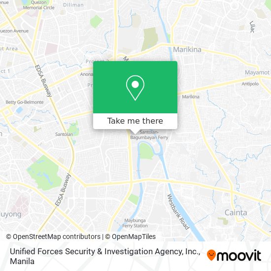 Unified Forces Security & Investigation Agency, Inc. map