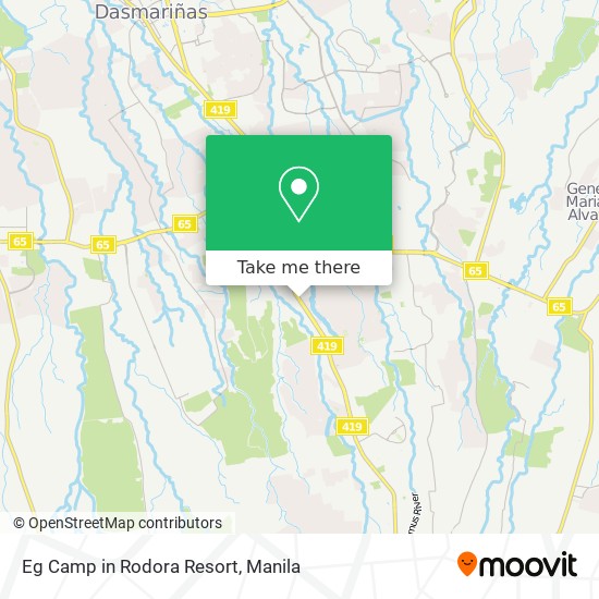 Eg Camp in Rodora Resort map