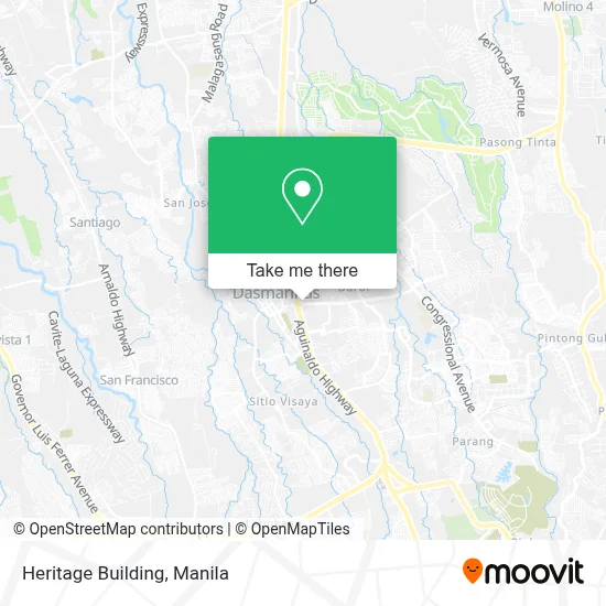 Heritage Building map