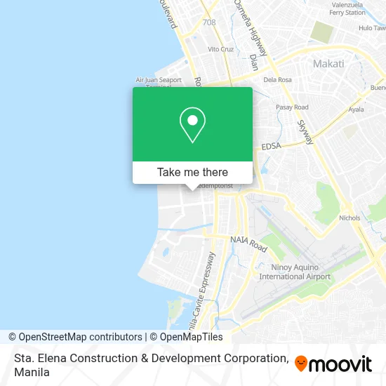 Sta. Elena Construction & Development Corporation map