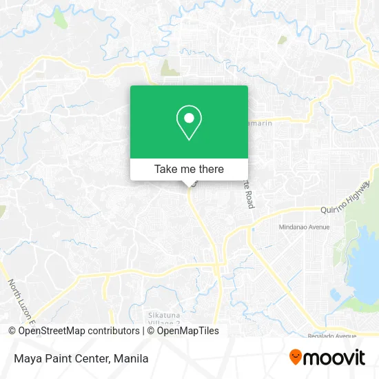 Maya Paint Center map