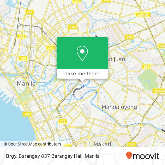 Brgy. Barangay 837 Barangay Hall map
