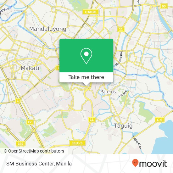 SM Business Center map