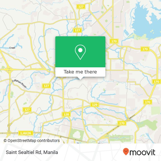 Saint Sealtiel Rd map