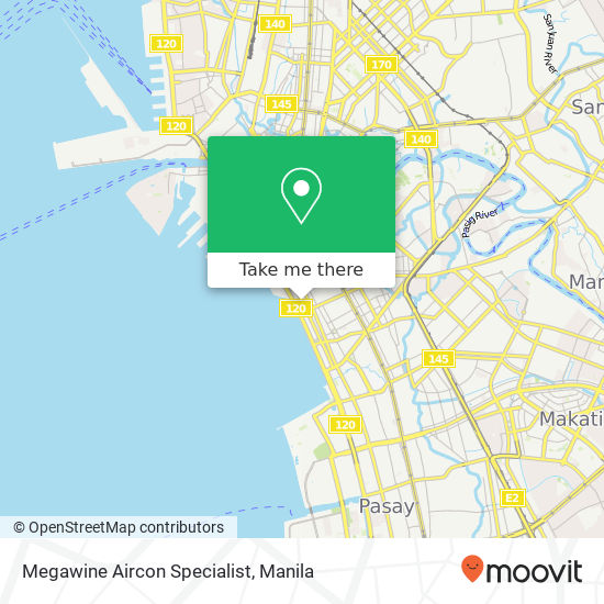 Megawine Aircon Specialist map