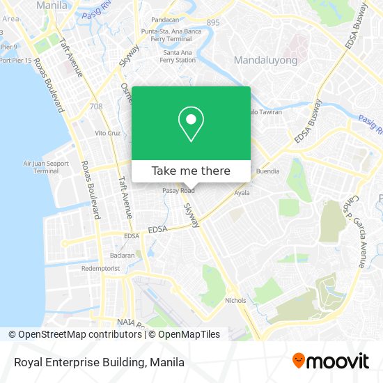 Royal Enterprise Building map